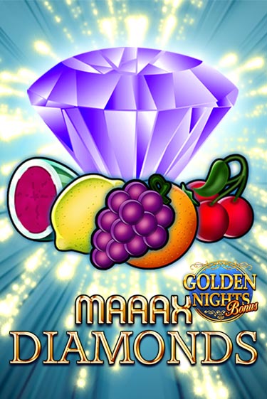 Демо игра Maaax Diamonds Golden Nights от Gamomat | Casino X BY